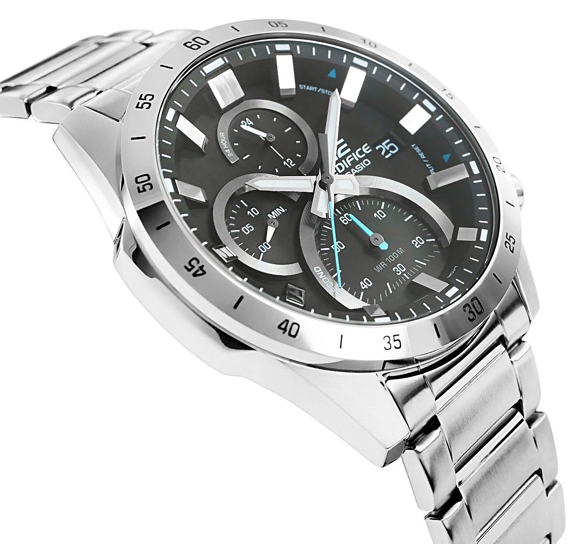 zegarek męski casio edifice efr-571d-1avuef 10 bar + box