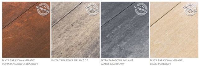 Płyta tarasowa MF 100x50 cm kostka brukowa Drewbet śląskie, opolskie