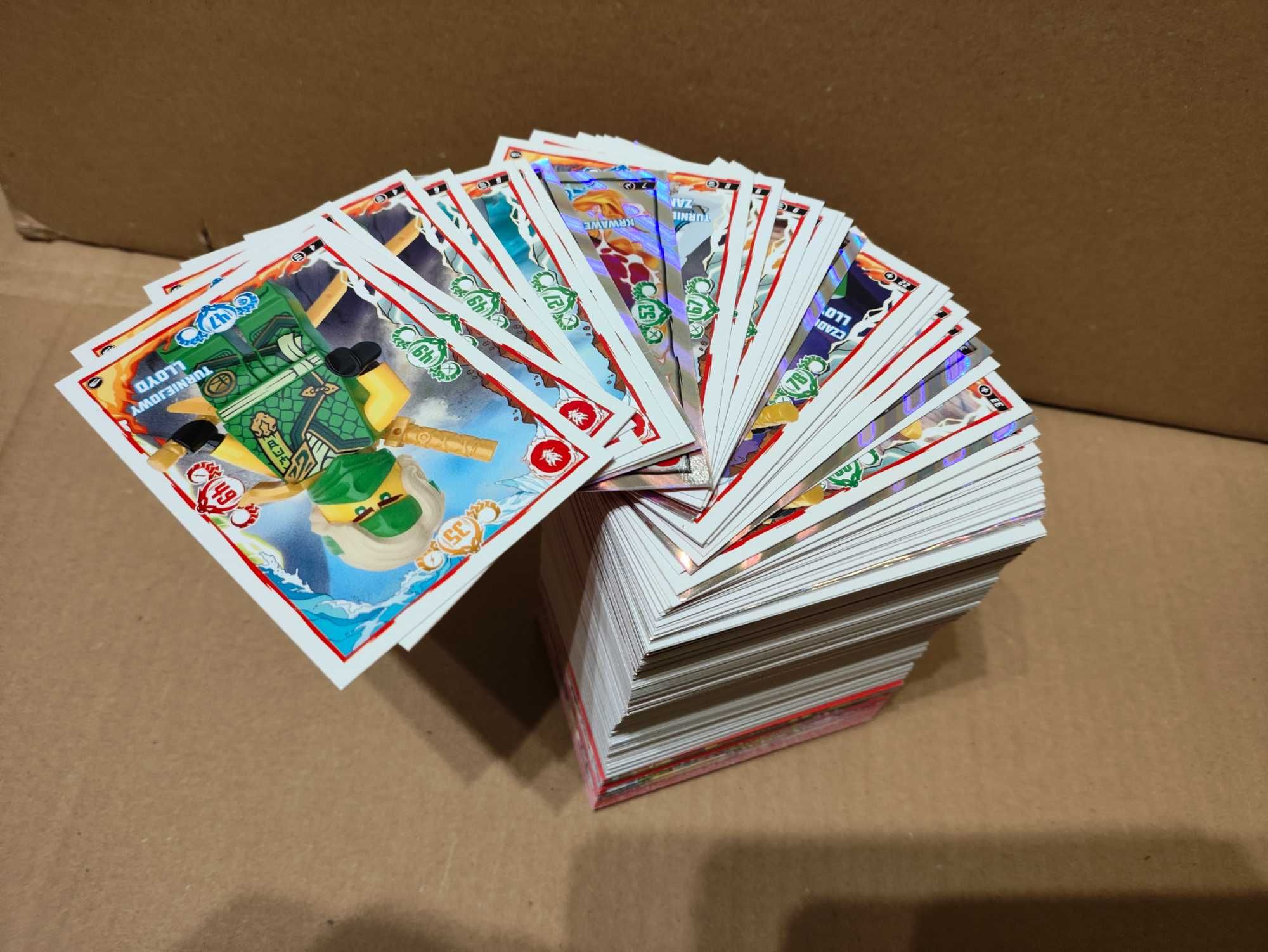 Lego Ninjago 10 Dragons Rising Krwawy Księżyc TCG karty