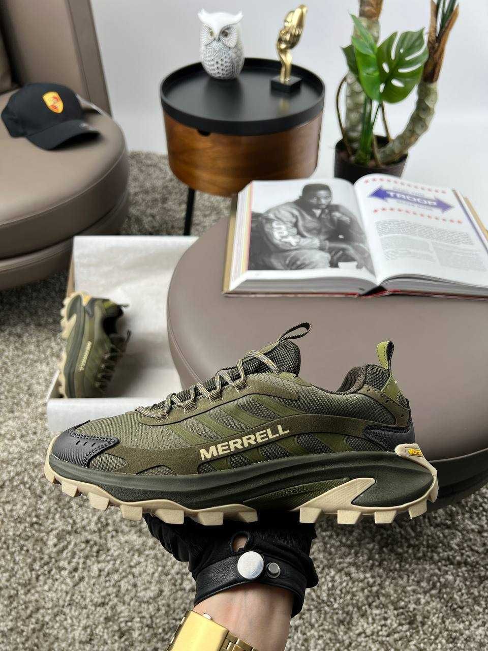 Чоловічі кросівки мерел Merrell Moab Speed 2 Gore-Tex Khaki [41-46]