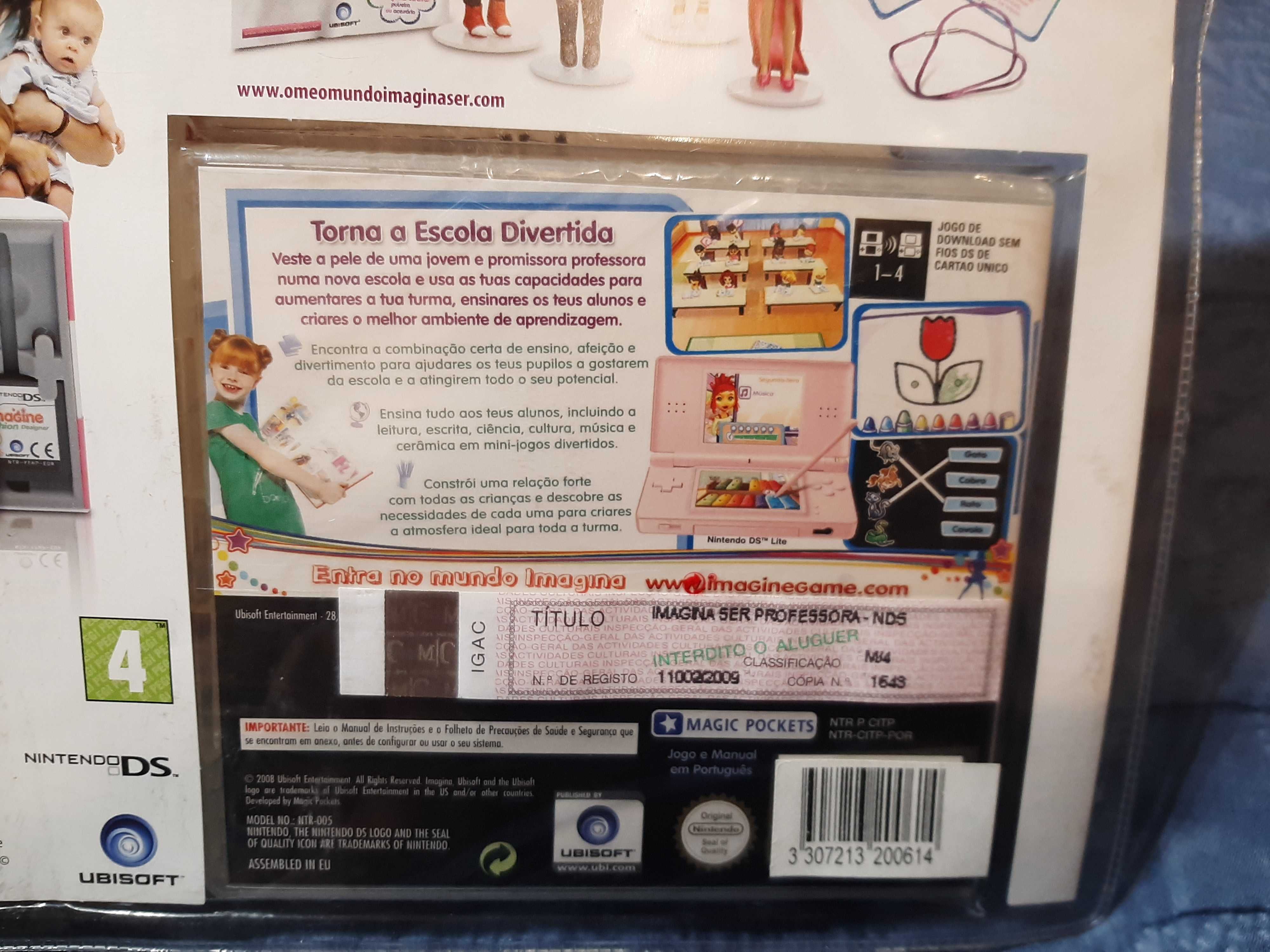 Imagina Ser Professora Nintendo DS