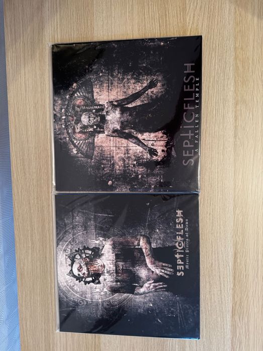 Septic Flesh – Mystic Places of Dawn & A Fallen Temple (2x2 color LP)