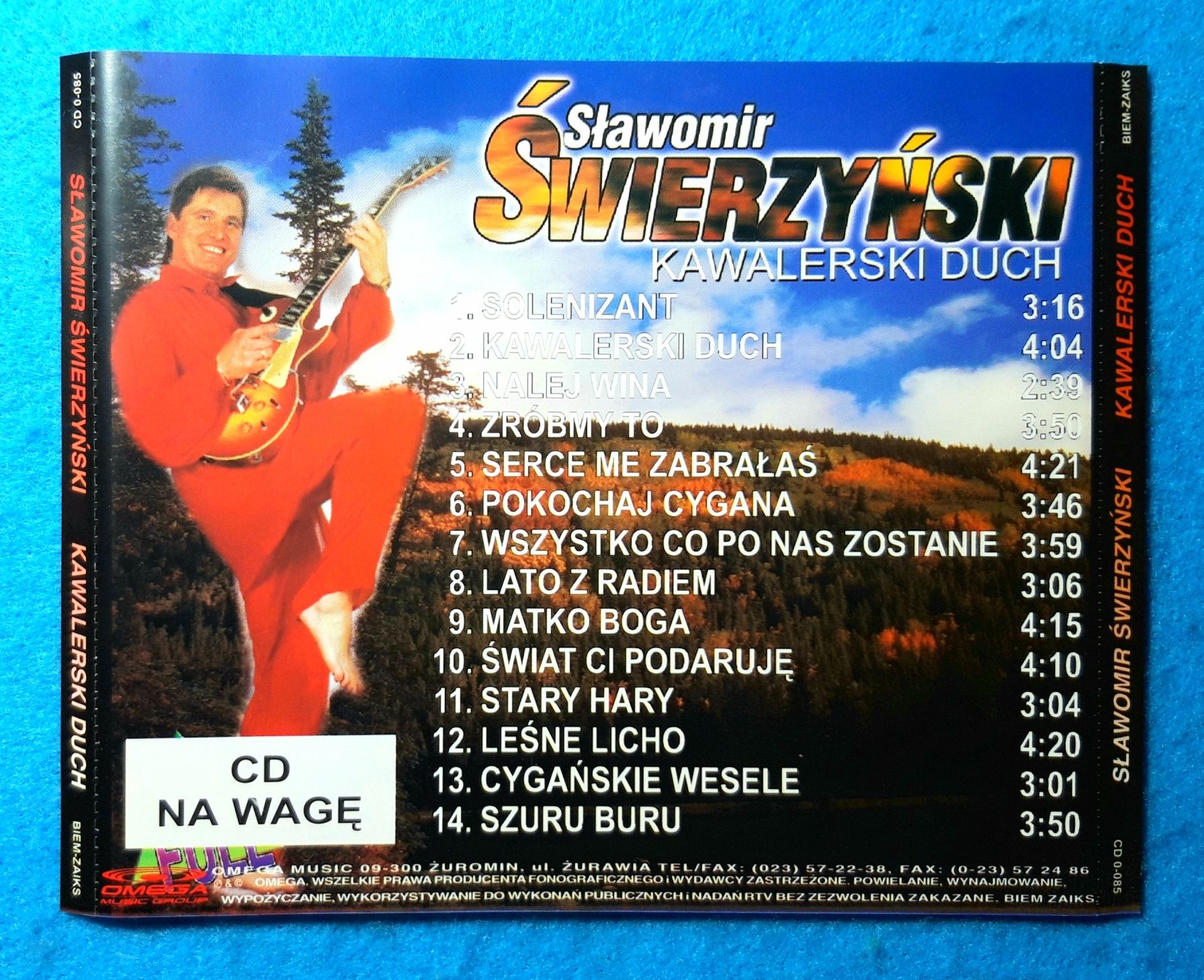 Sławomir Świerzyński (Bayer Full) – Kawalerski Duch (CD, 2000)