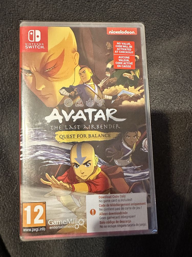 Avatar the lastAirbender quest for balans nitendo swirch