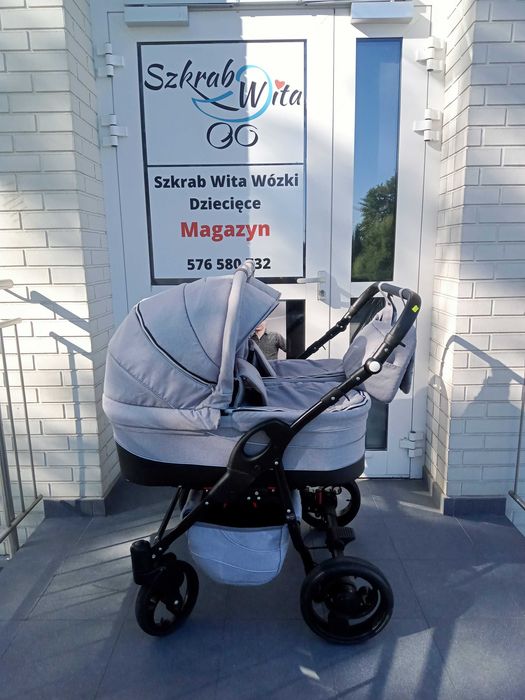 szkrabwita.pl wózek dla bliźniaków Solar Duo 2w1, 3w1, 4w1 GWARANCJA