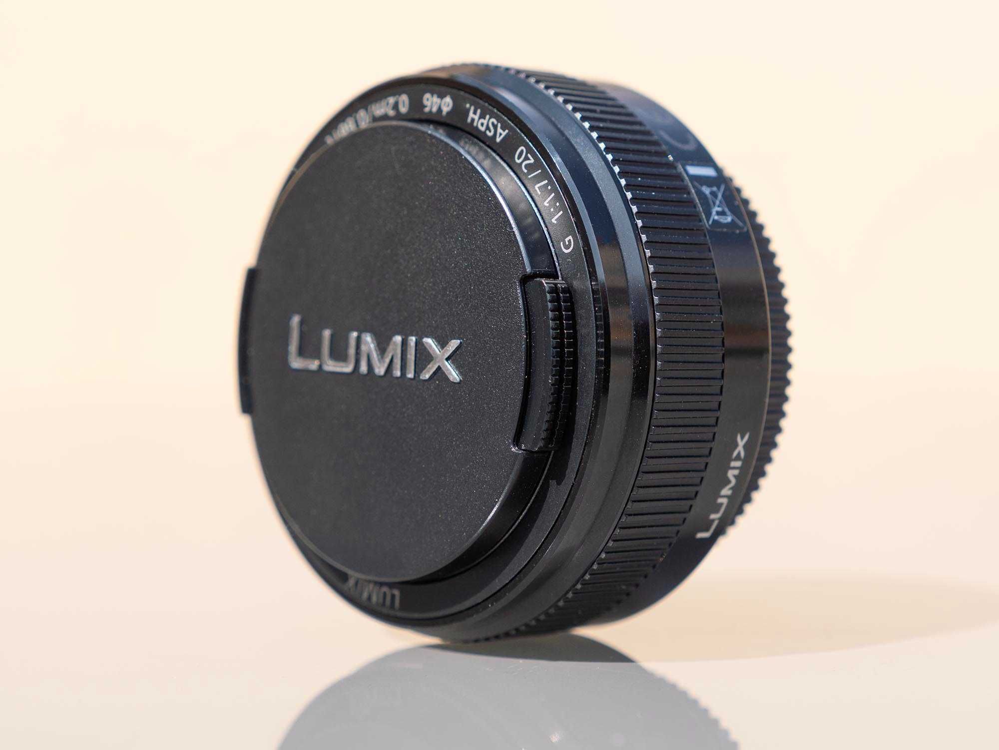 Objetiva Panasonic Lumix 20mm 1.7 MKii como nova.