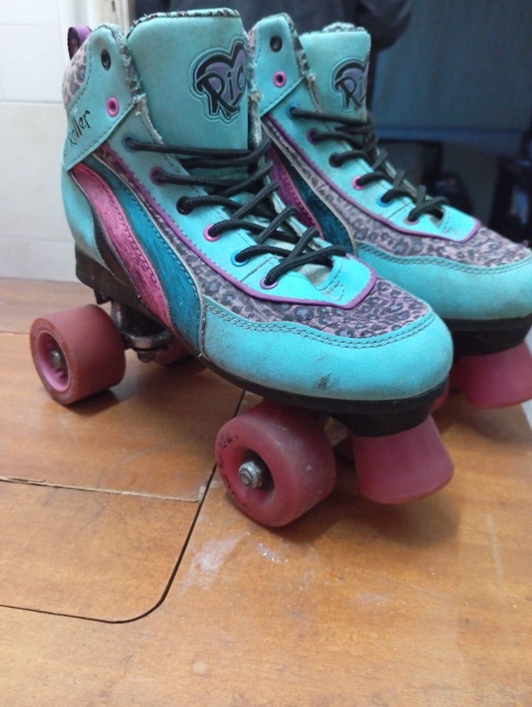 Rio Leopard Quad Skate Roller