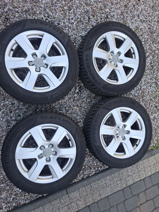 Koła Alufelgi Audi 225/55/17 Zimowe 2024
