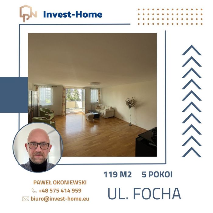 Przestronne 5 pokojowe -  2 poziomy Gdańsk Focha