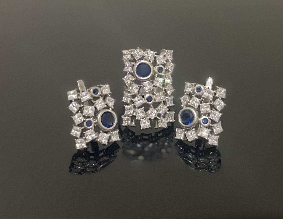 Комплекты -серебро 925 размер 17.5,18.5