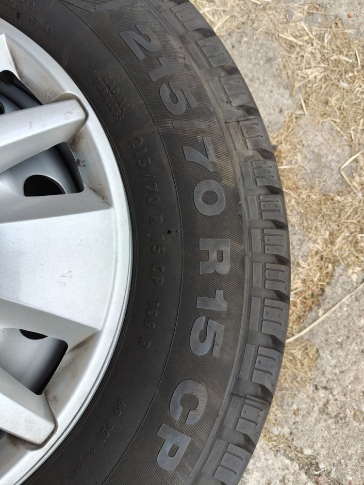 Opony kamper Fiat Ducato 215/70R15CP