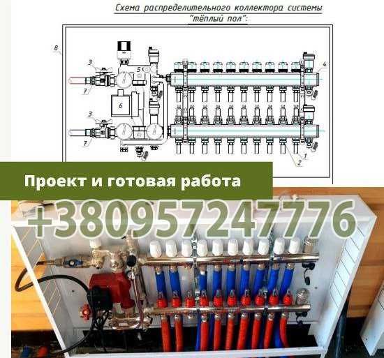 Установка теплового насосу-повітря вода під-ключ ГАРАНТІЯ СЕРВІС