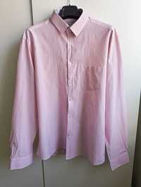 Różowa koszula w prążki Haworth