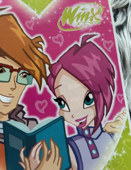 Karteczki Winx.