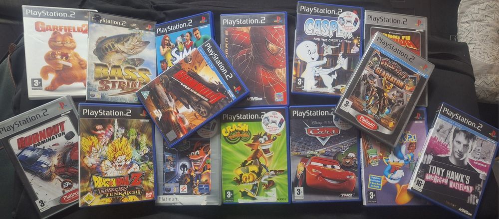 Sprzedam gry na konsole ps2