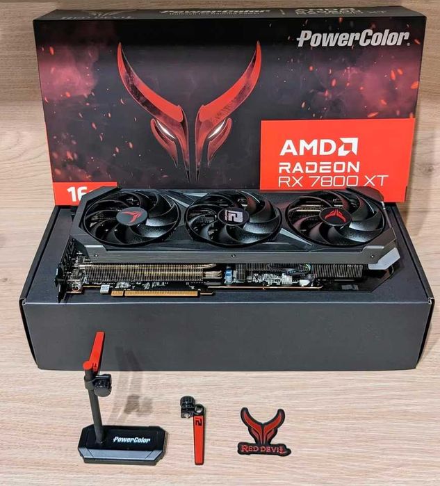 Karta Graficzna Radeon RX 7800XT 16GB Powercolor (okazja)