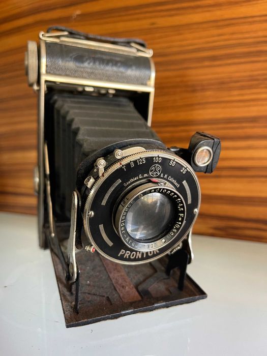 Câmara Fotográfica Antiga de Fole – Balda (Alemanha, anos 30/40)