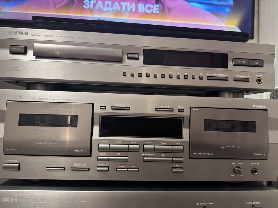 Кассетная дека Yamaha KX-W321 Срочно