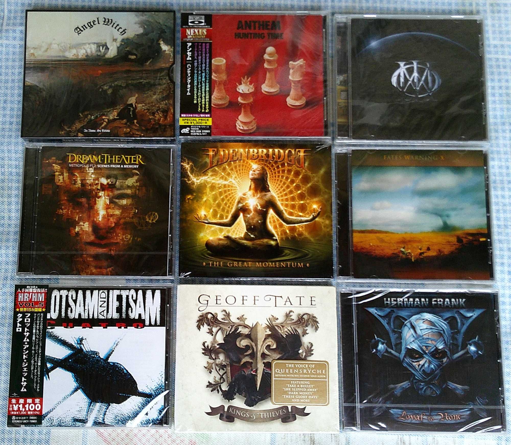 Angel Witch, Anthem, Dream Theater, Fates Warning, Flotsam & Jetsam...