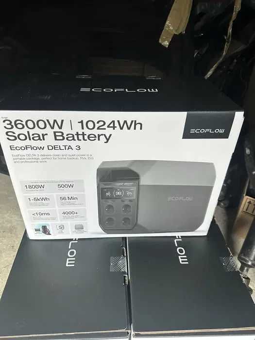 Зарядна станція EcoFlow DELTA 3 EU-Version, 1800 Вт, 1024
