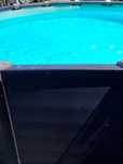 Piscina suspensa redonda