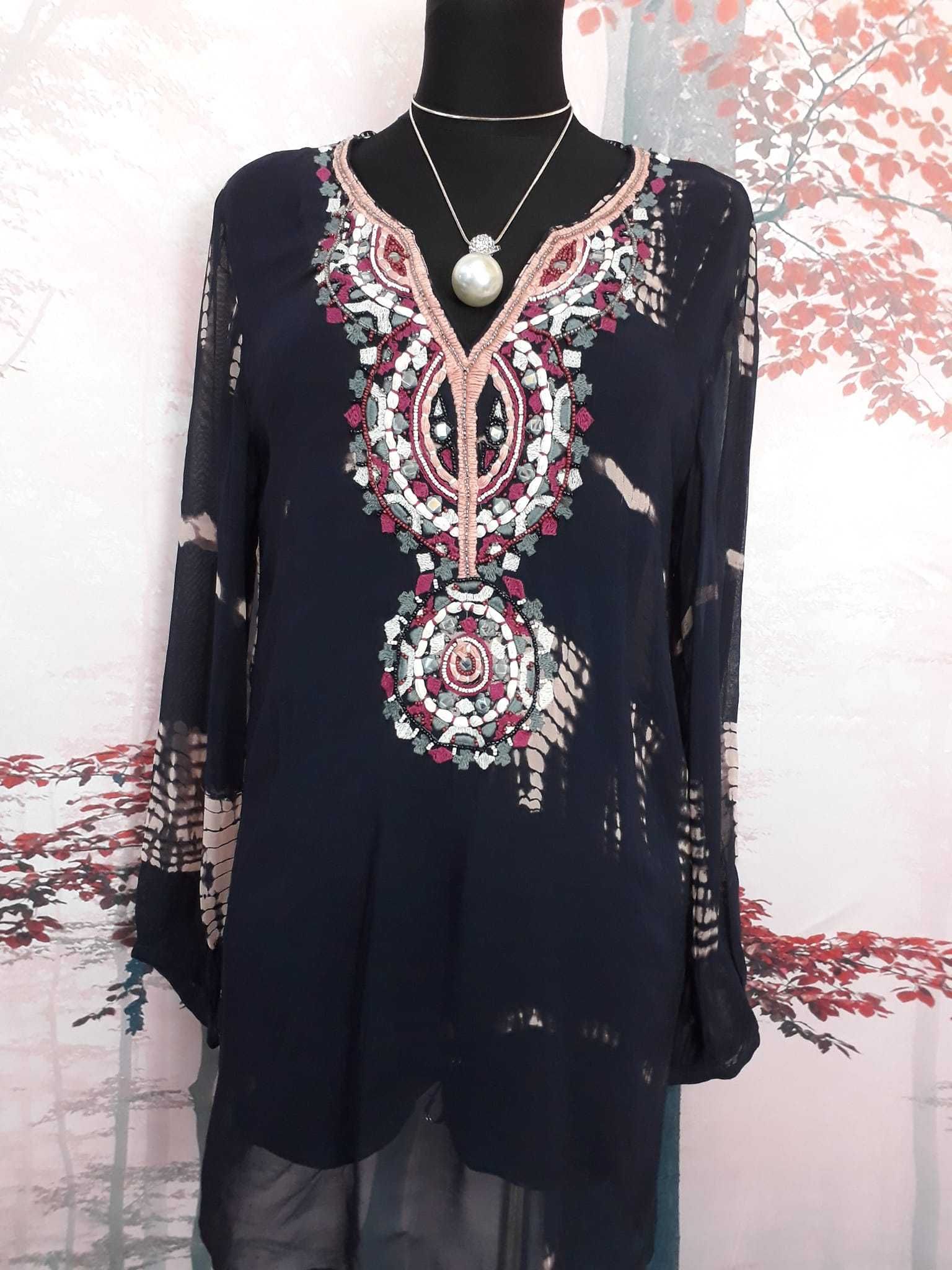 ZARA nowa tunika w stylu boho r. XS