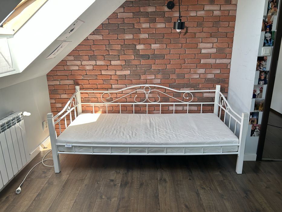 Łóżko 90x200 białe