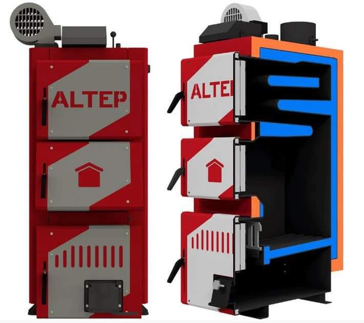 ‼️АКЦІЯ  Котел АЛЬТЕП Тривалого Горіння.Твердопаливний Котел ALTEP‼