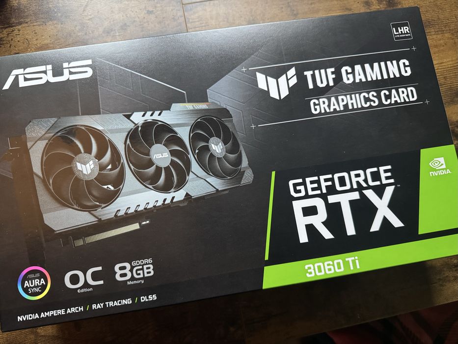 Placa gráfica Asus Tuf Nvidia Geforce 3060 Ti