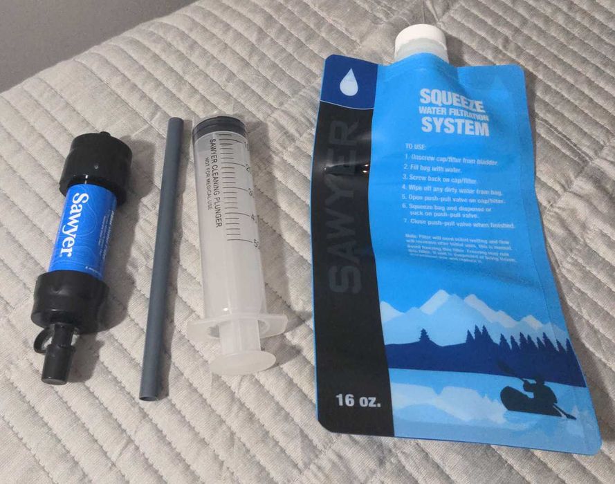 Turystyczny filtr wody Sawyer Mini Blue SP128