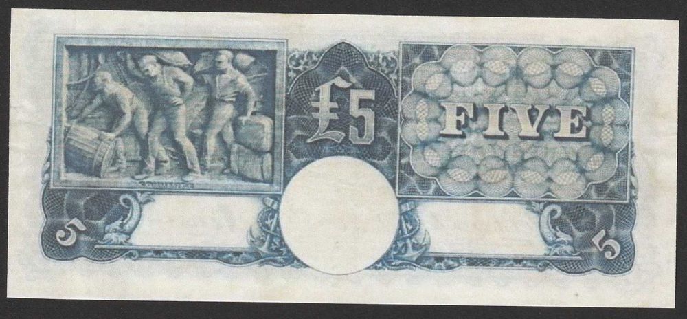 Australia 5 funtów 1933 - 39  - Jerzy V