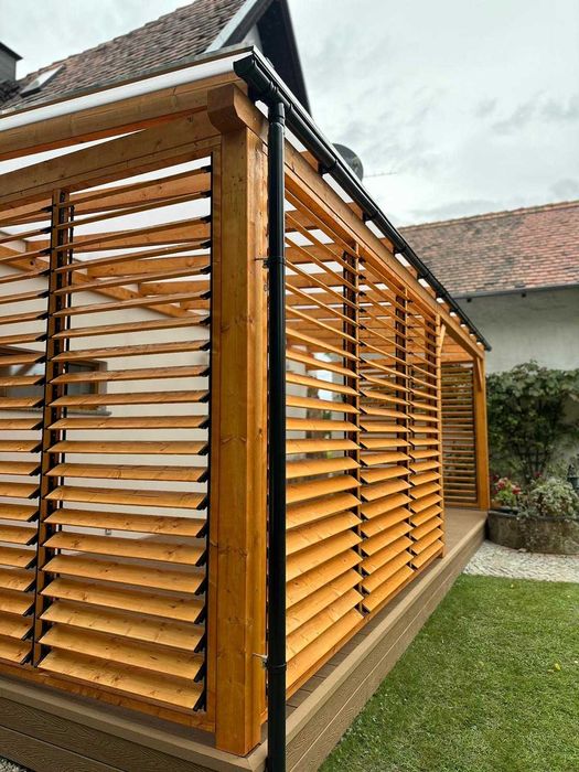 Żaluzja tarasowa uchwyt opensystem + deski 120 cm 5 szt. Producent