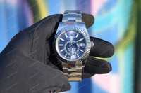 Часы Rolex Sky-Dweller 40mm Silver Blue Ролекс