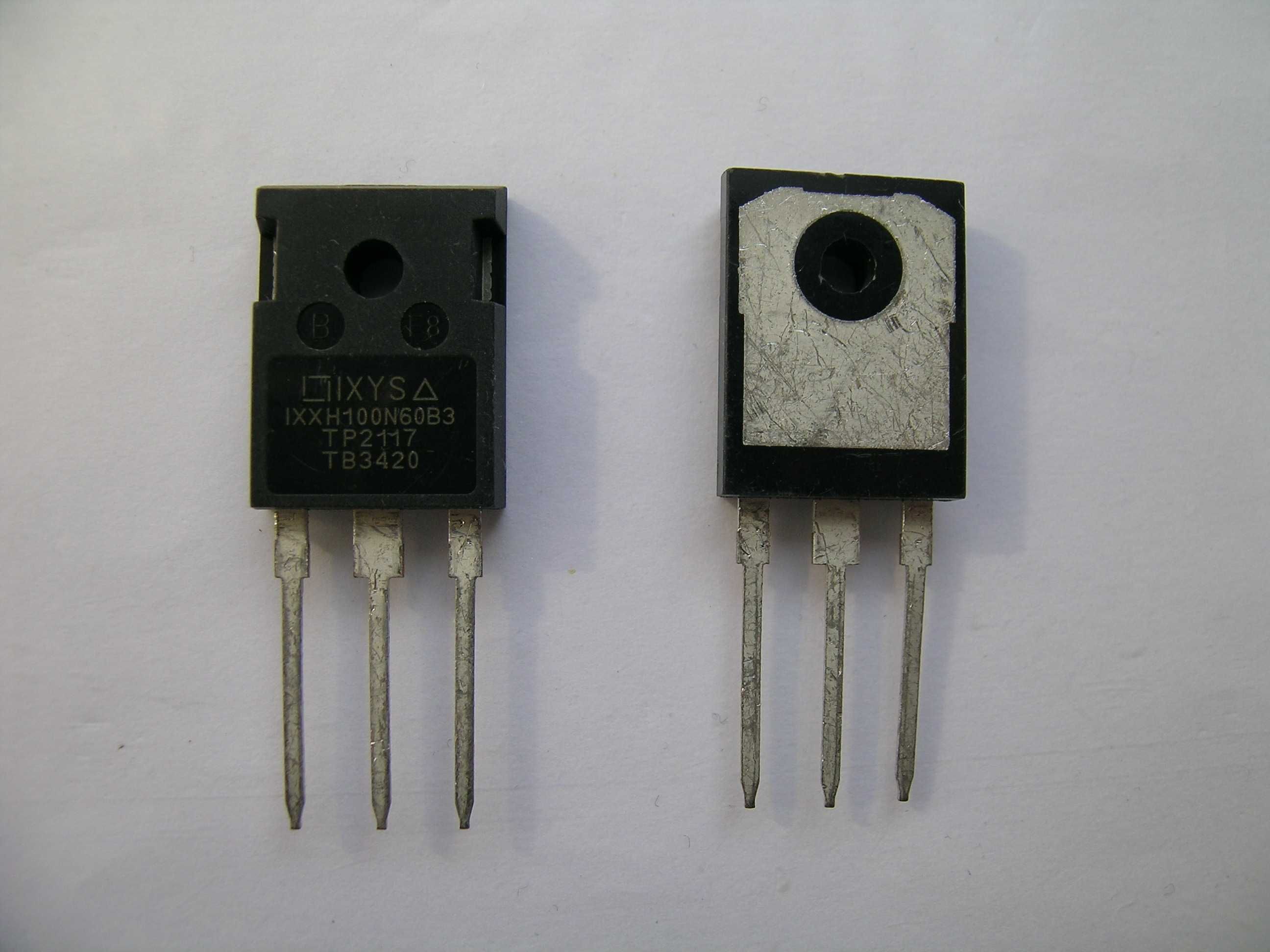 IGBT транзистор 600V/210Amp/830Вт/IXXH100N60B3 для преобразователей.