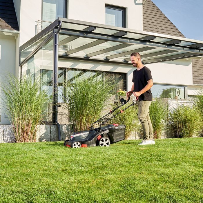 Kosiarka akumulatorowa AL-KO 38.2 Li 18V Easy Bosch Home&Garden zestaw