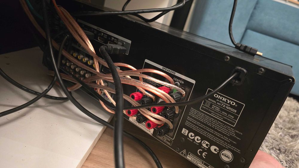 Używany i sprawny amplituner Onkyo TX-NR509