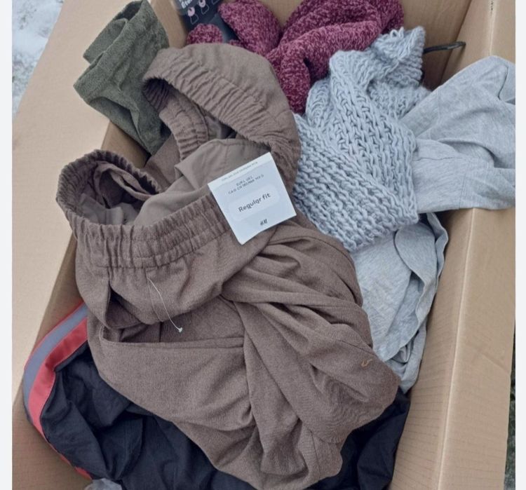 Zestaw paka ubrań XS do XXL