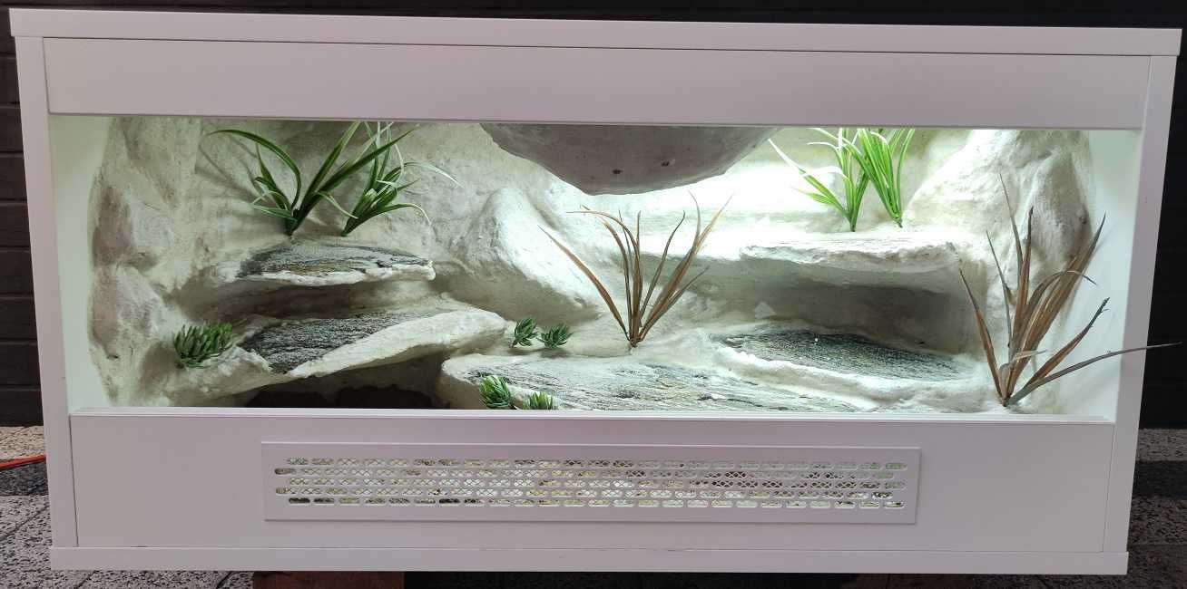 Terrarium nr457 80/40/40 dla gekona agamy karłowatej  - NA ZAMÓWIENIE