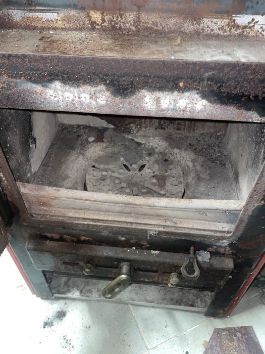 Piec do palenia drewnem koza