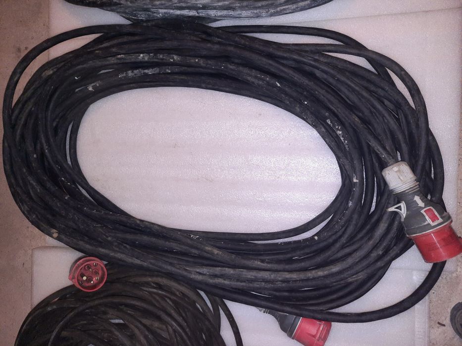 Przewód kabel gumowy przedłużacz warsztatowy ow 5x6mm² 49 m