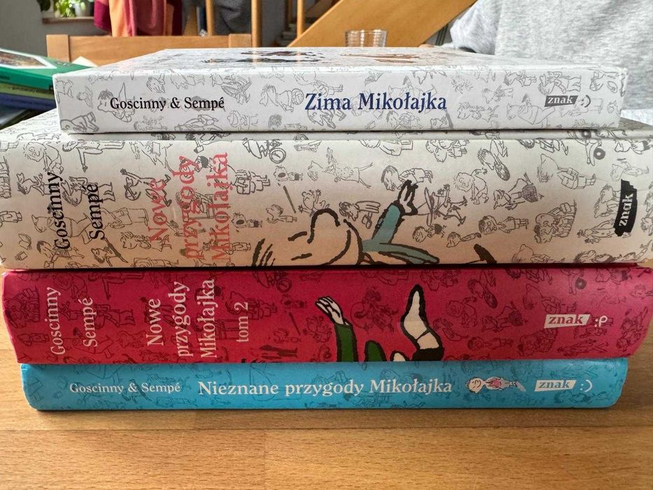 Zestaw książek z serii Mikołajek
