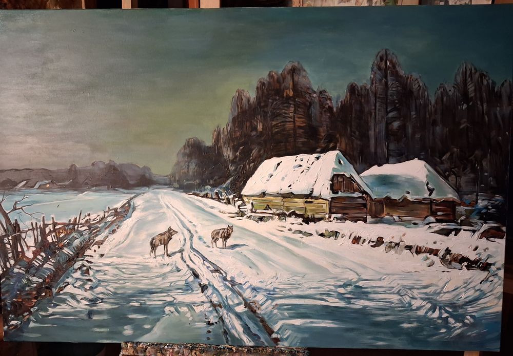 Kopia obrazu olejnego na płótnie