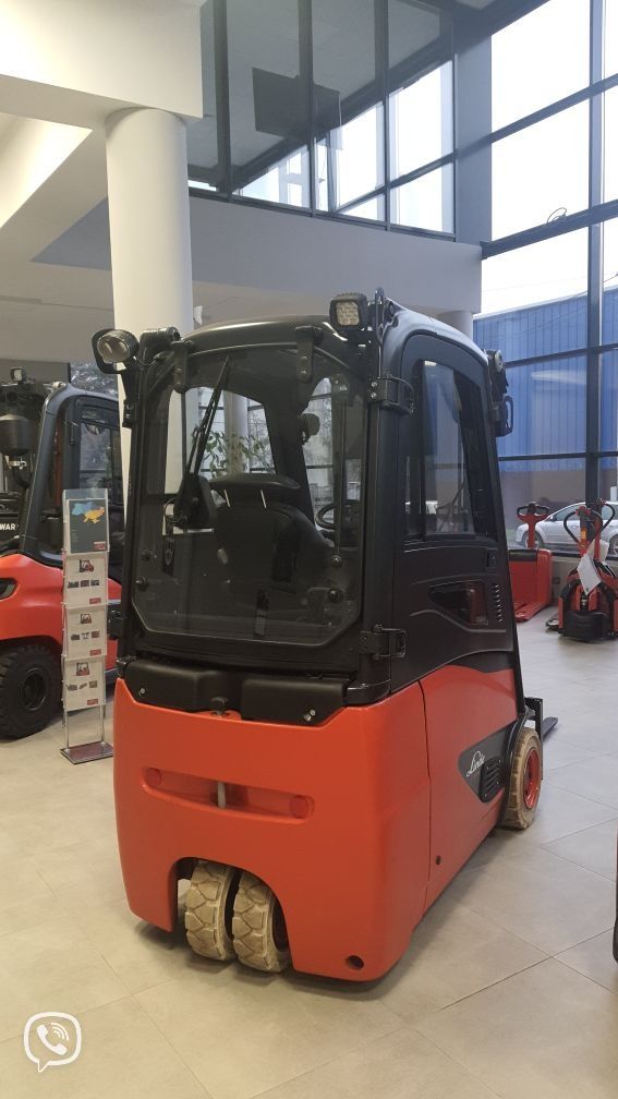 Linde E16 навантажувач з напрацюванням