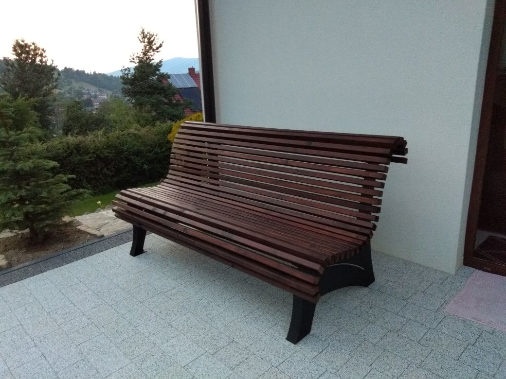 ławka.  ogrodowa