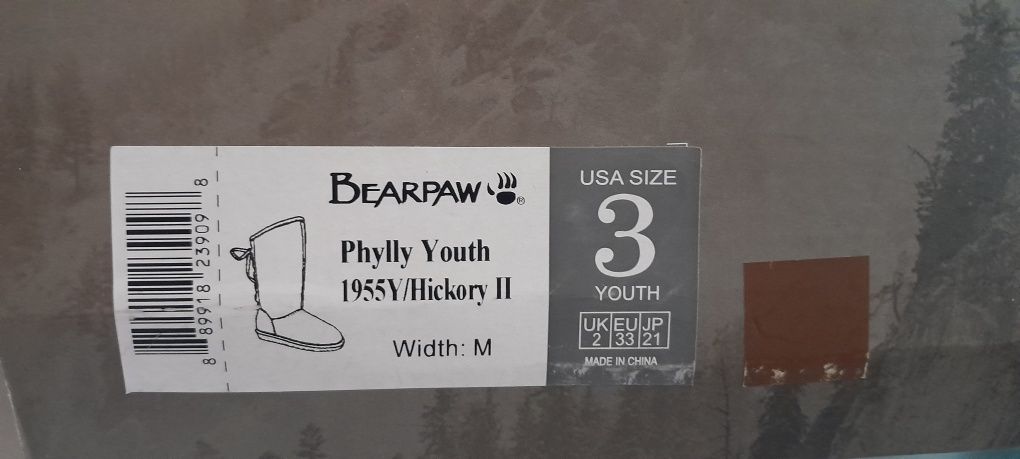 Дитячі угги Bearpaw