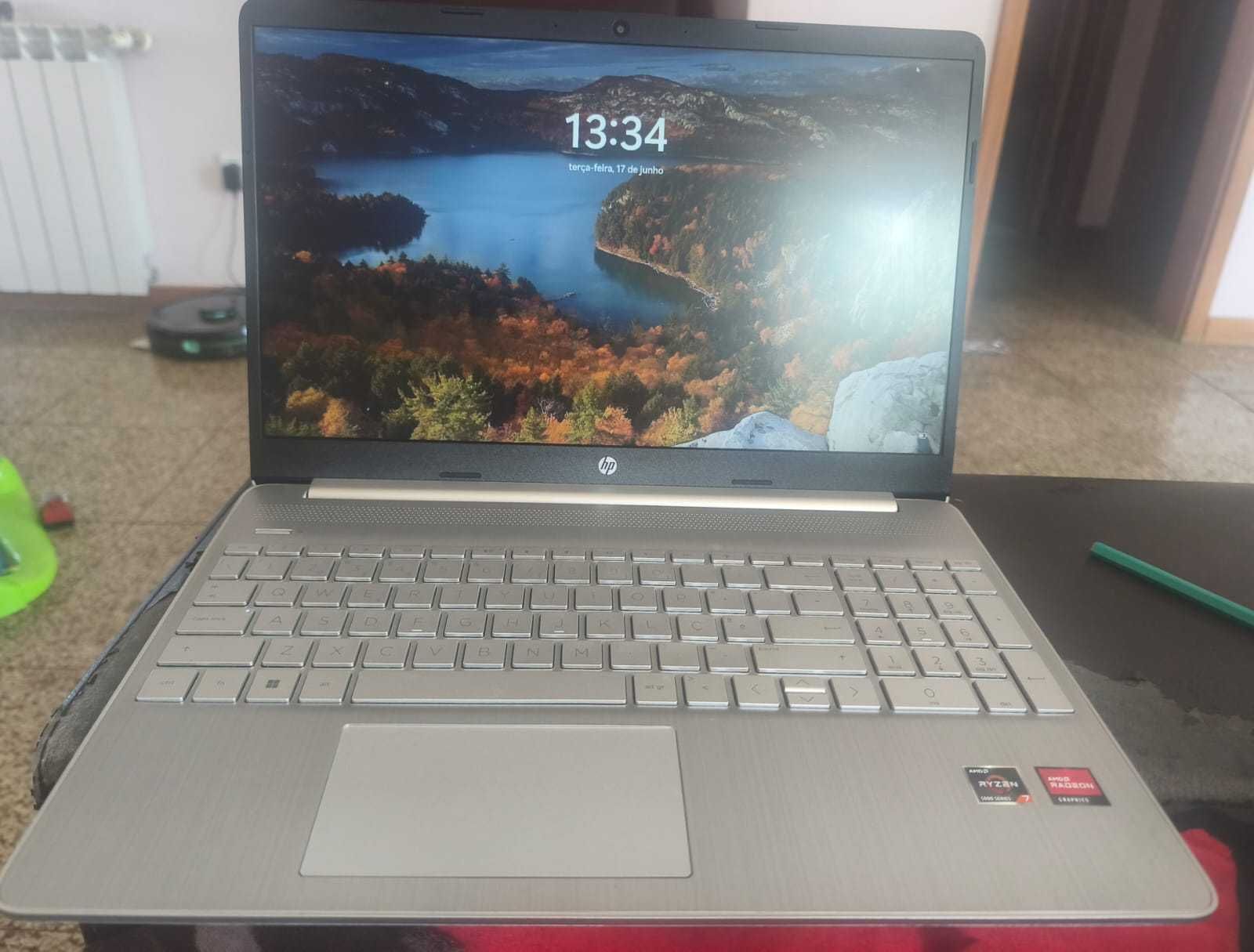 HP 15S-EQ2100NP | Ryzen 7 5700U | 16GB RAM | 512GB SSD | Garantia |W11