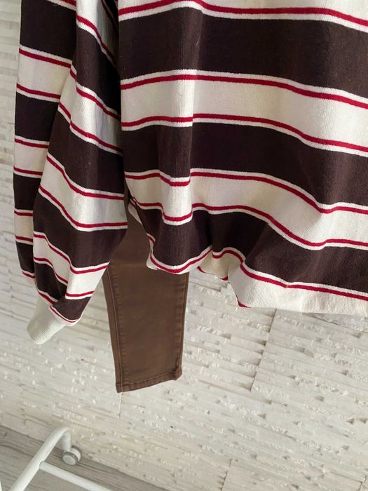 Lumina bluza paski z lekka gumką  w pasie