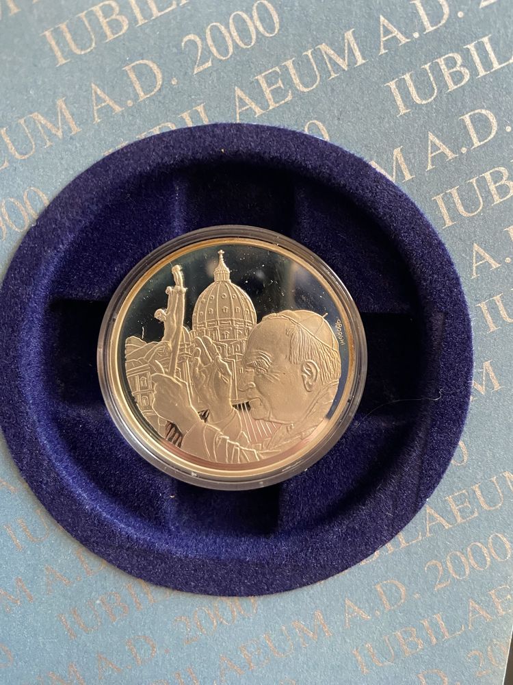 Colecao 27 Moedas Prata - Iubilaeum A.D 2000