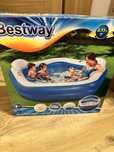 Basen bestway 2,13x2,06 dmuchany ogrodowy