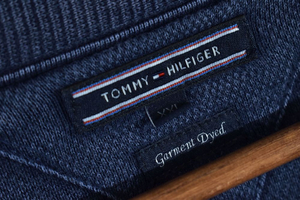 Tommy Hilfiger Bawełniany Rozpinany Sweter Xxl